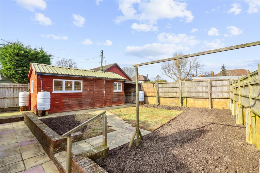 Rear Garden and Work Shop