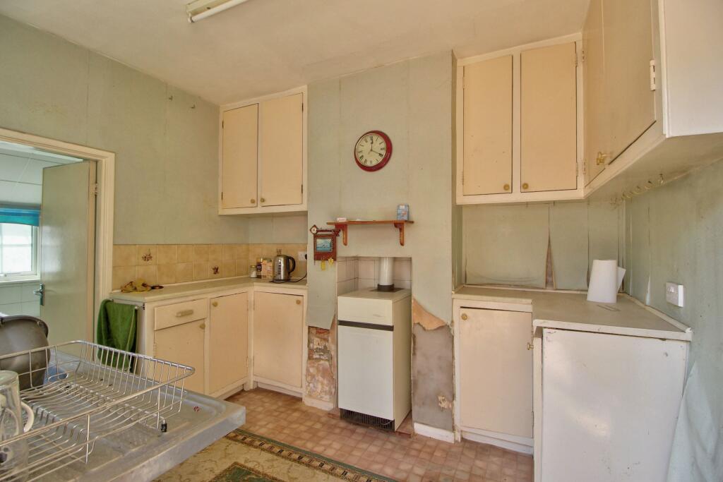 Kitchen taken from back door