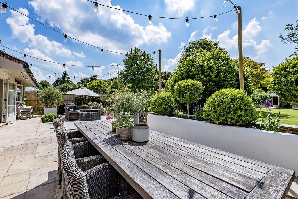 Patio area