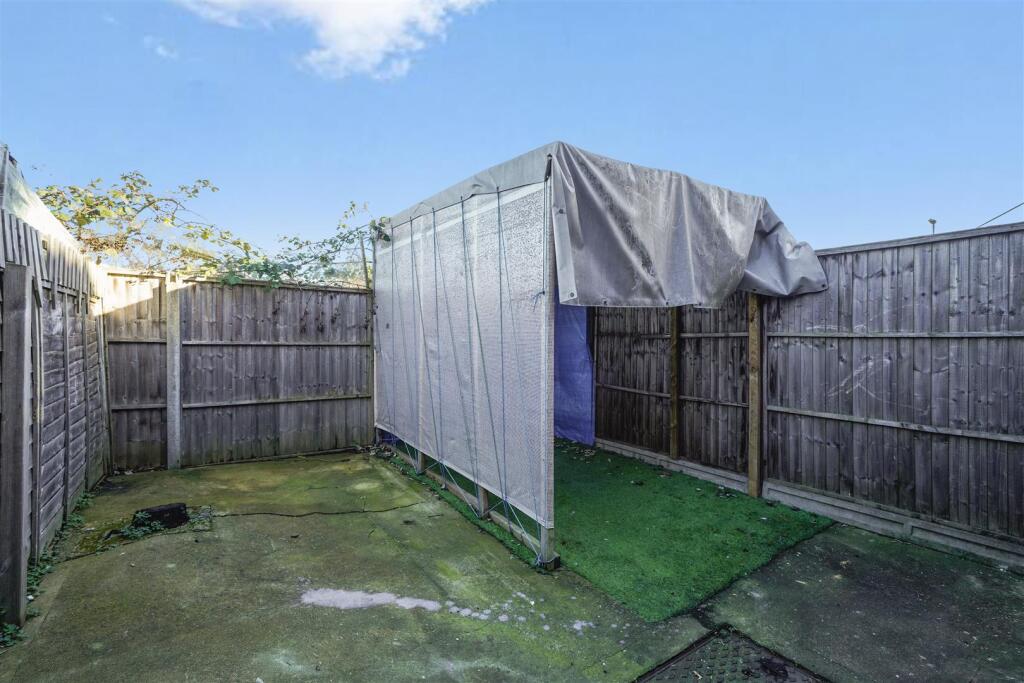 Rear garden