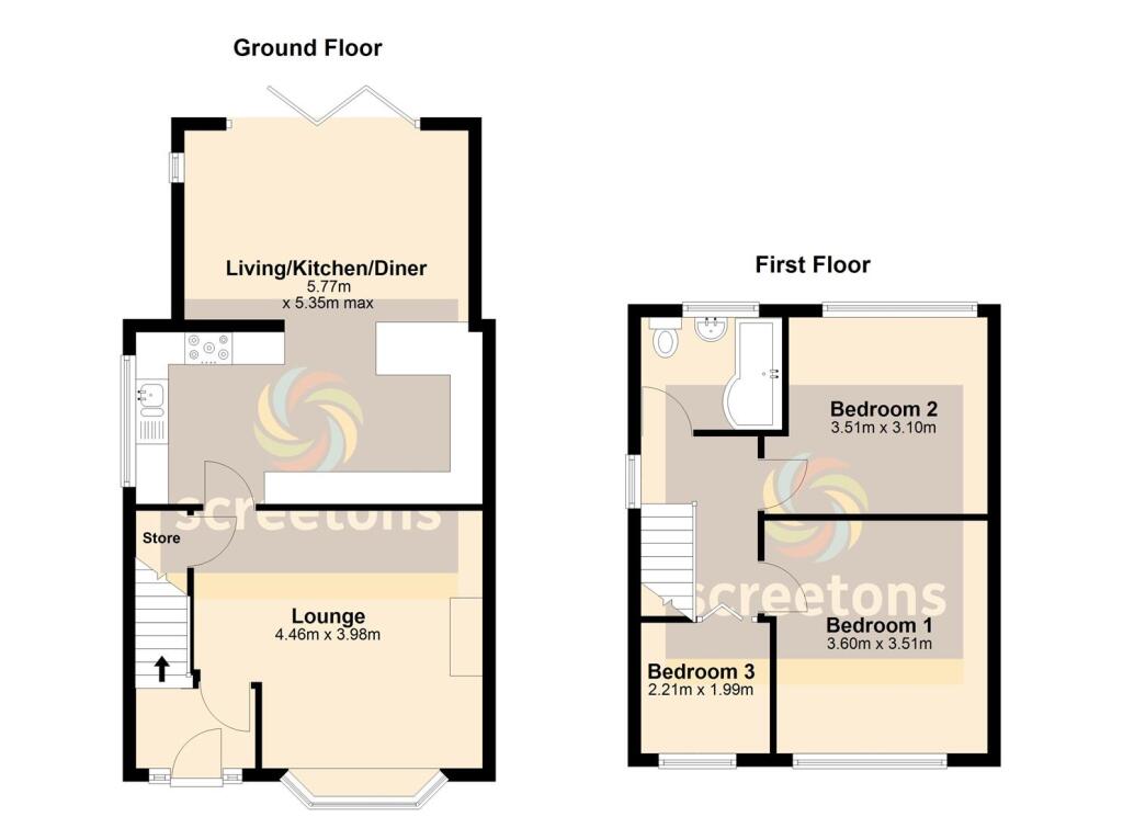 28 St Michaels Close, Thorne - all floors (1).JPG