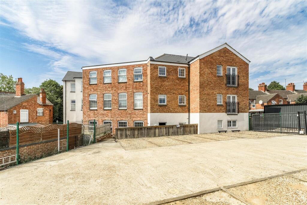 Rear Elevation and resident's car park