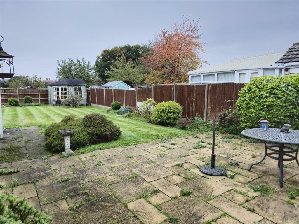 Private Rear Garden
