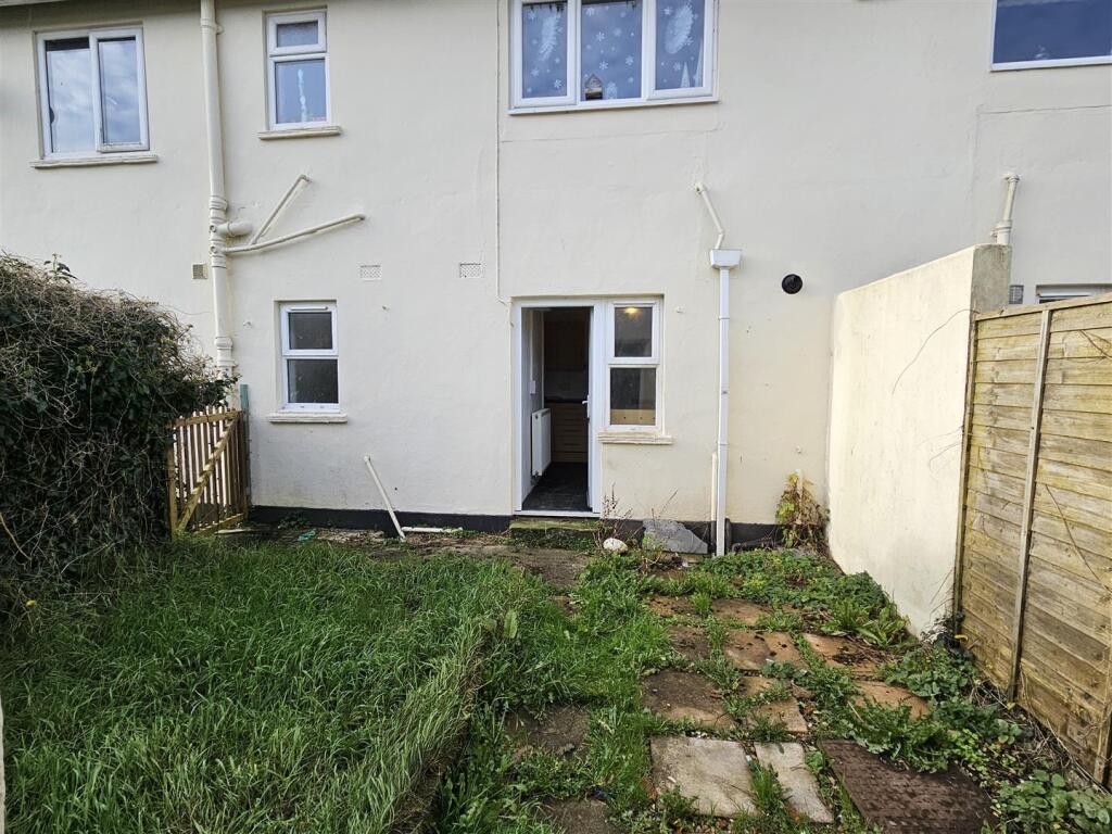 Rear of property and garden