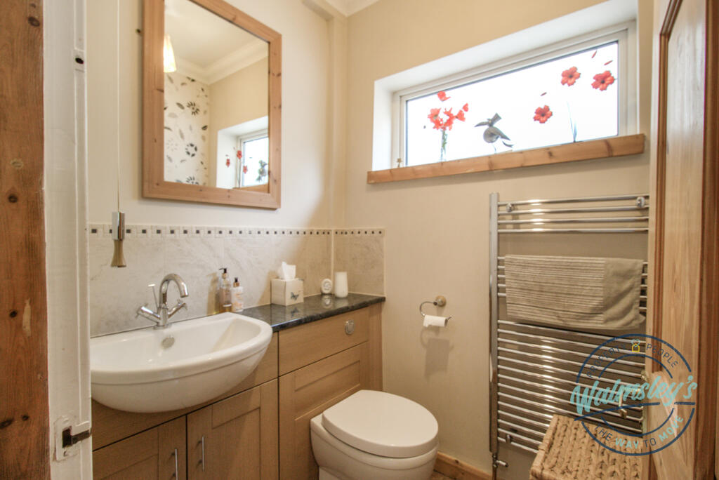 Ground floor cloakroom