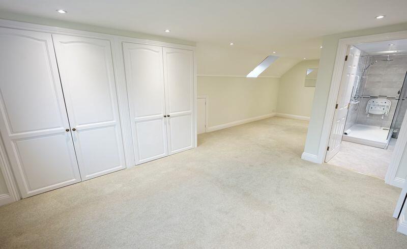 leading to dressing area and en suite