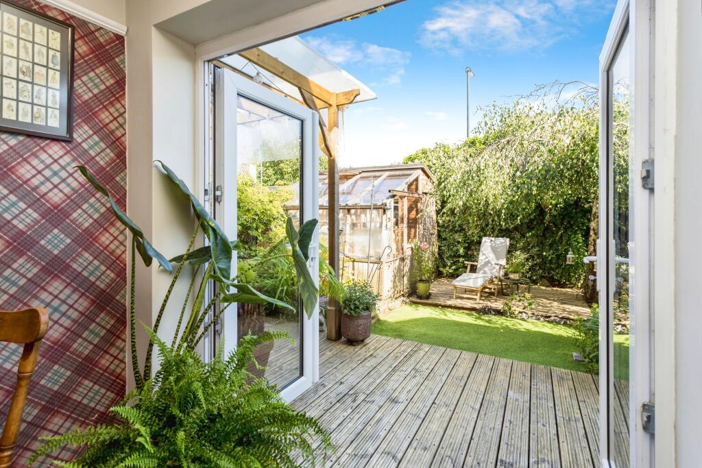 Doors from breakfast area