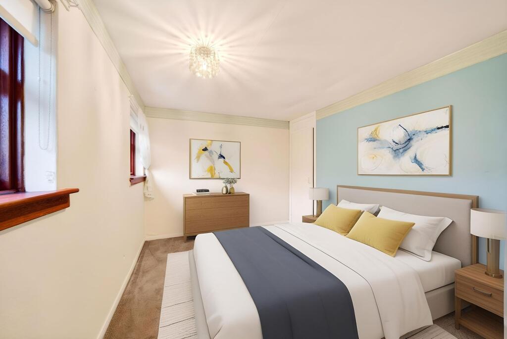 Staged Bedroom One