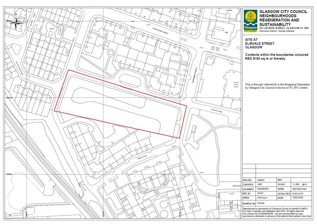 Site at Elmvale Street, Glasgow G21 1LR