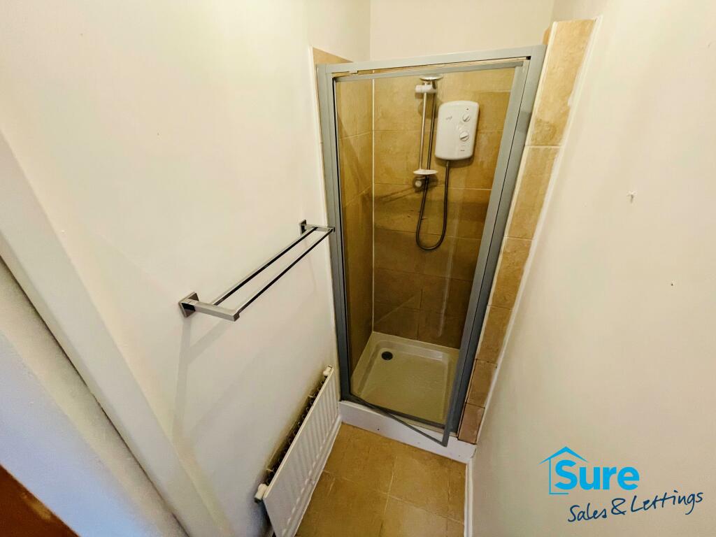 Downstairs shower room