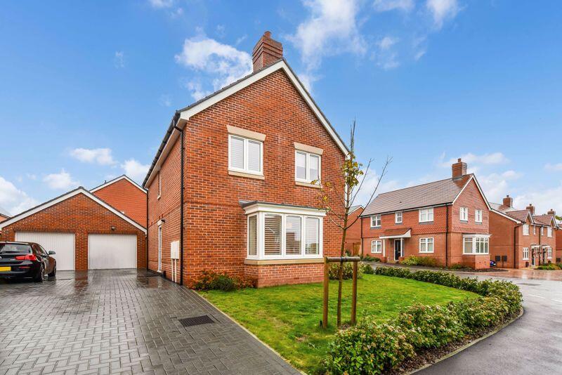 side elevation and garage