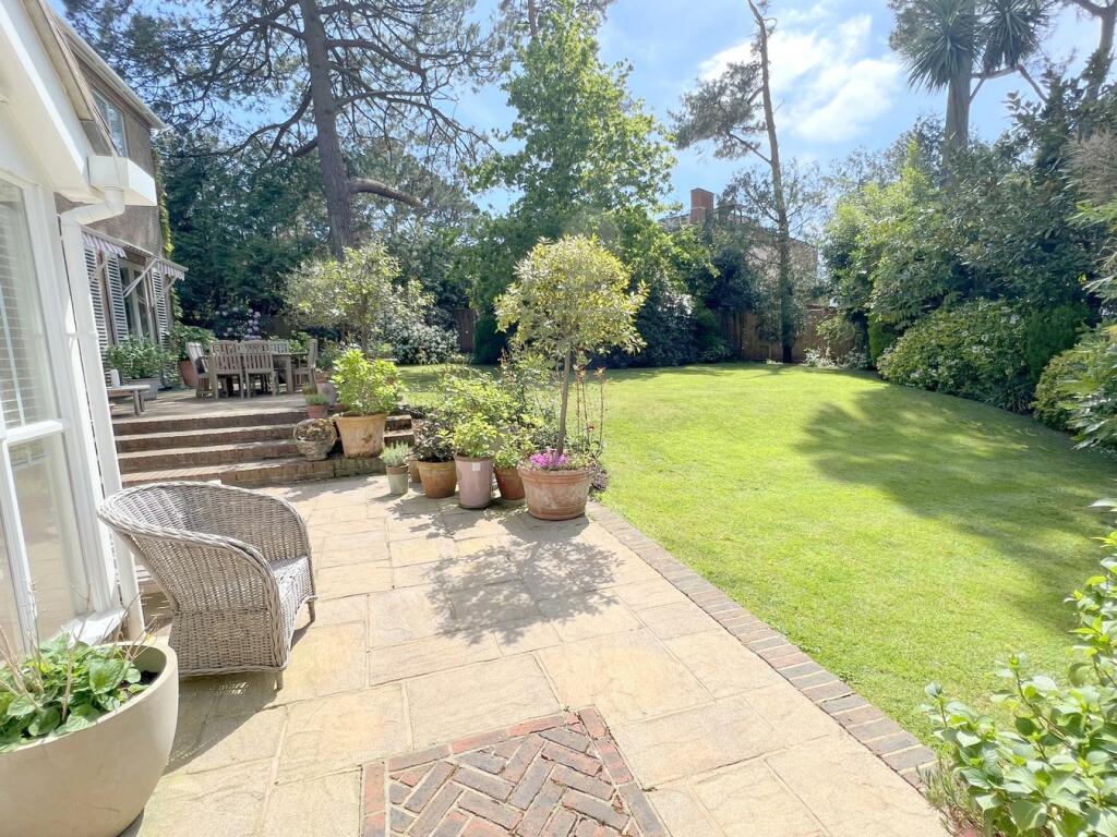 Summer rear garden photo