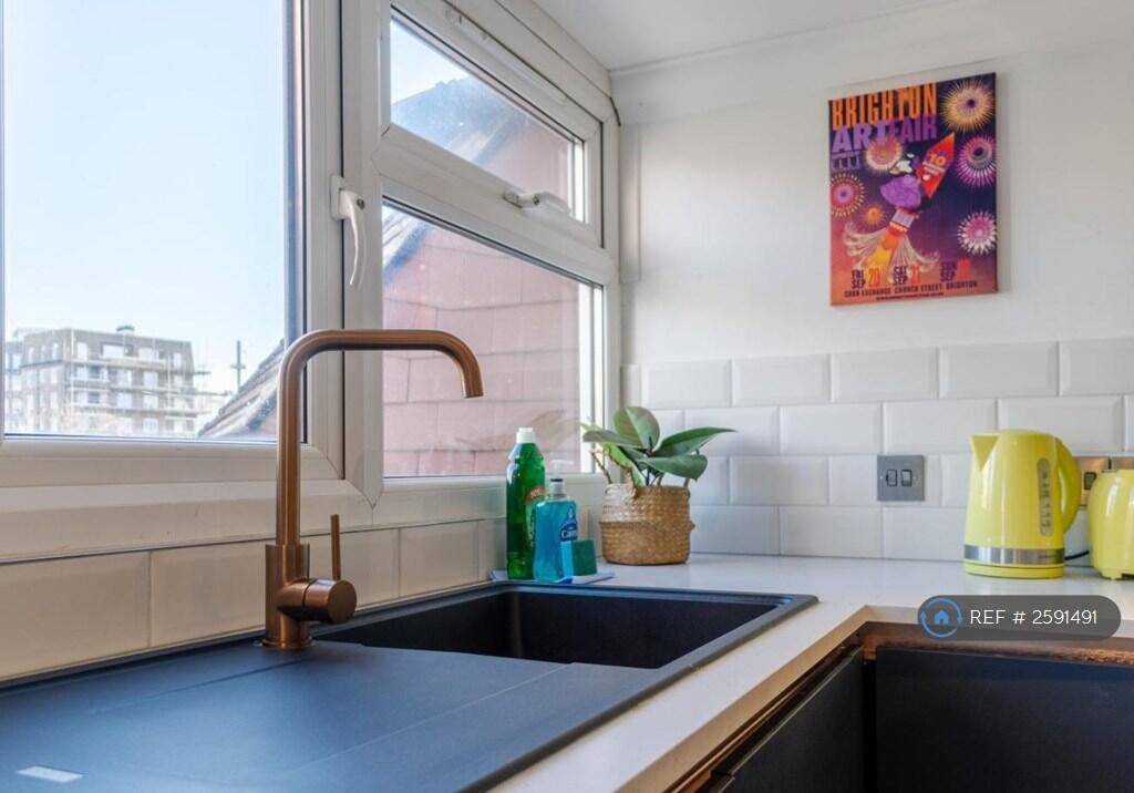 Kitchen With Modern Amenities 