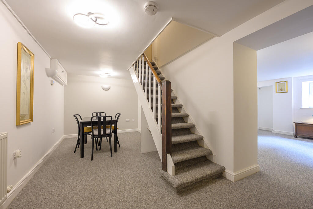 The basement apar...