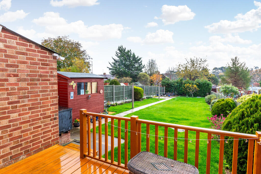 Rear garden