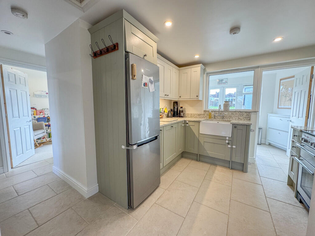 open plan kitchen