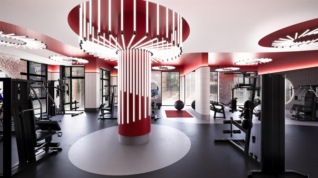 Residents Gym CGI
