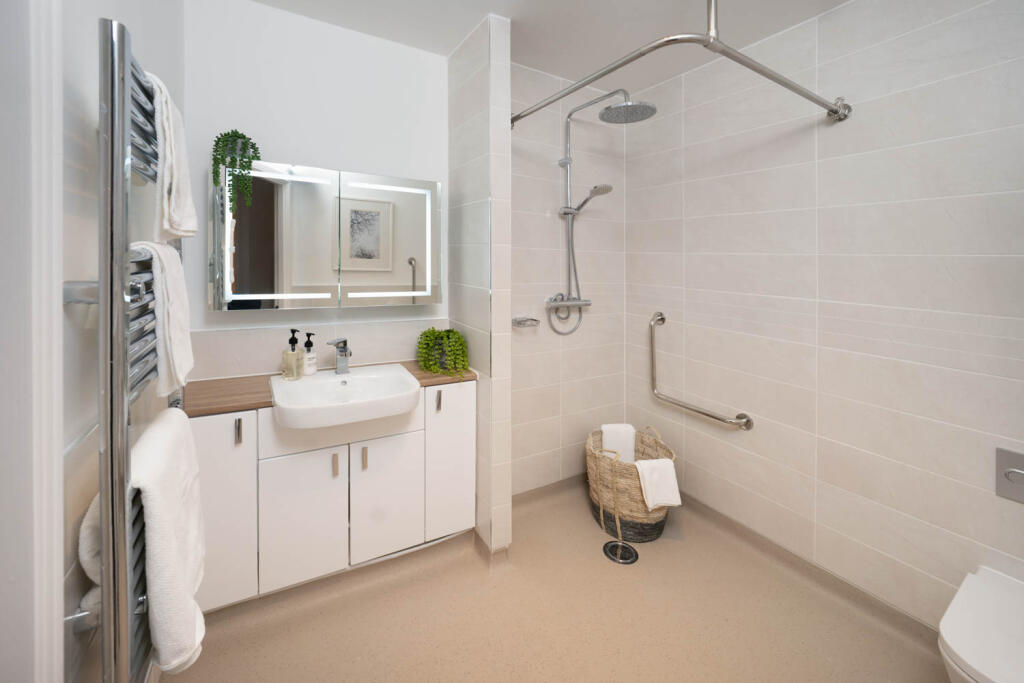 Show home shower room