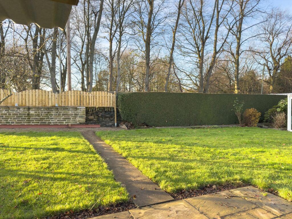 Rear garden