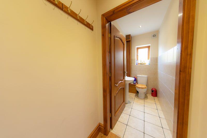 Ground floor wash &amp; cloak room