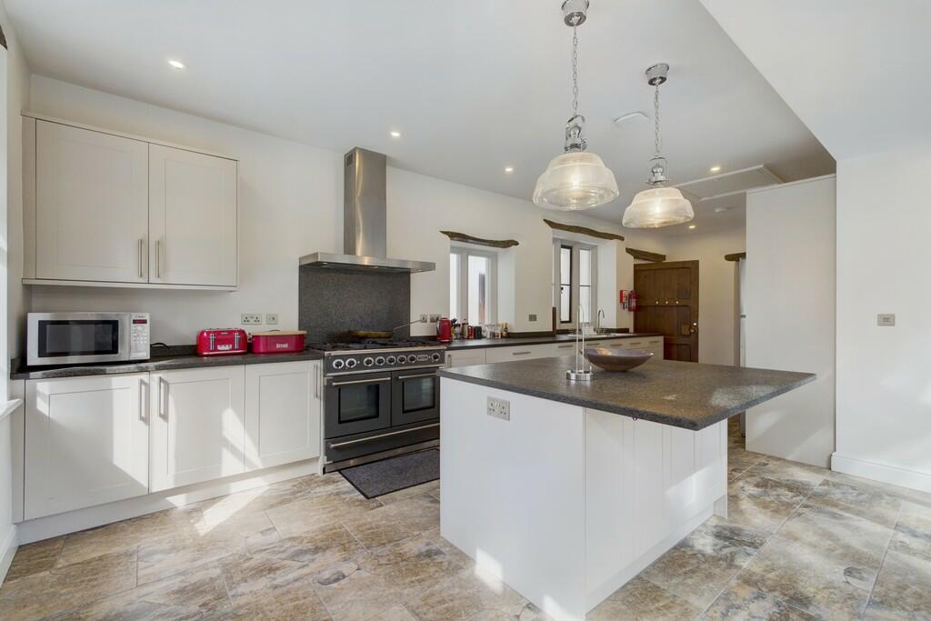 Open plan kitchen...