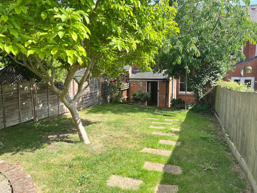 Rear garden