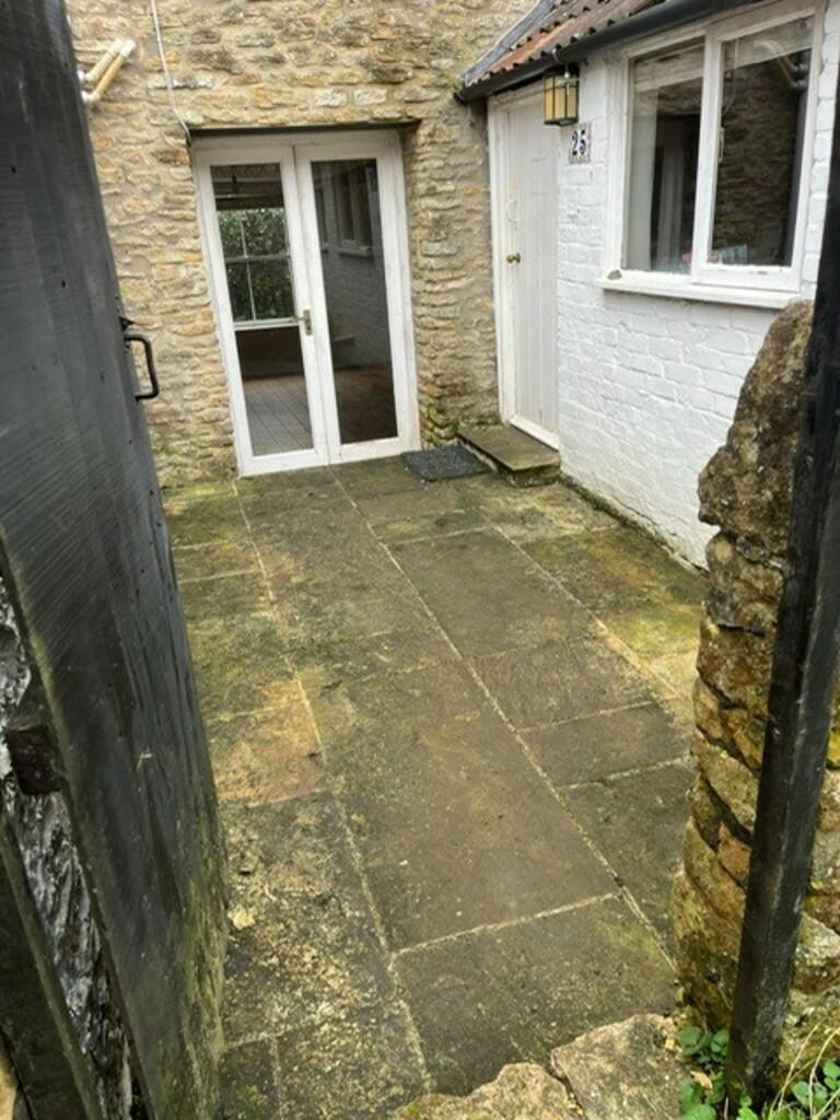 back courtyard