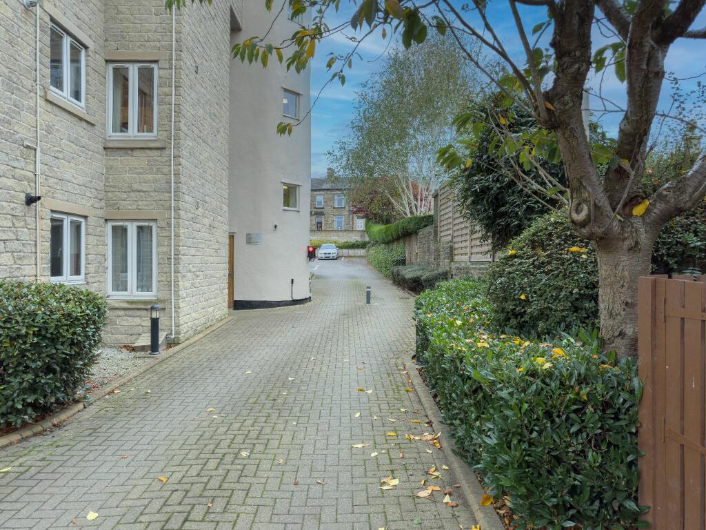 Driveway to secure parking