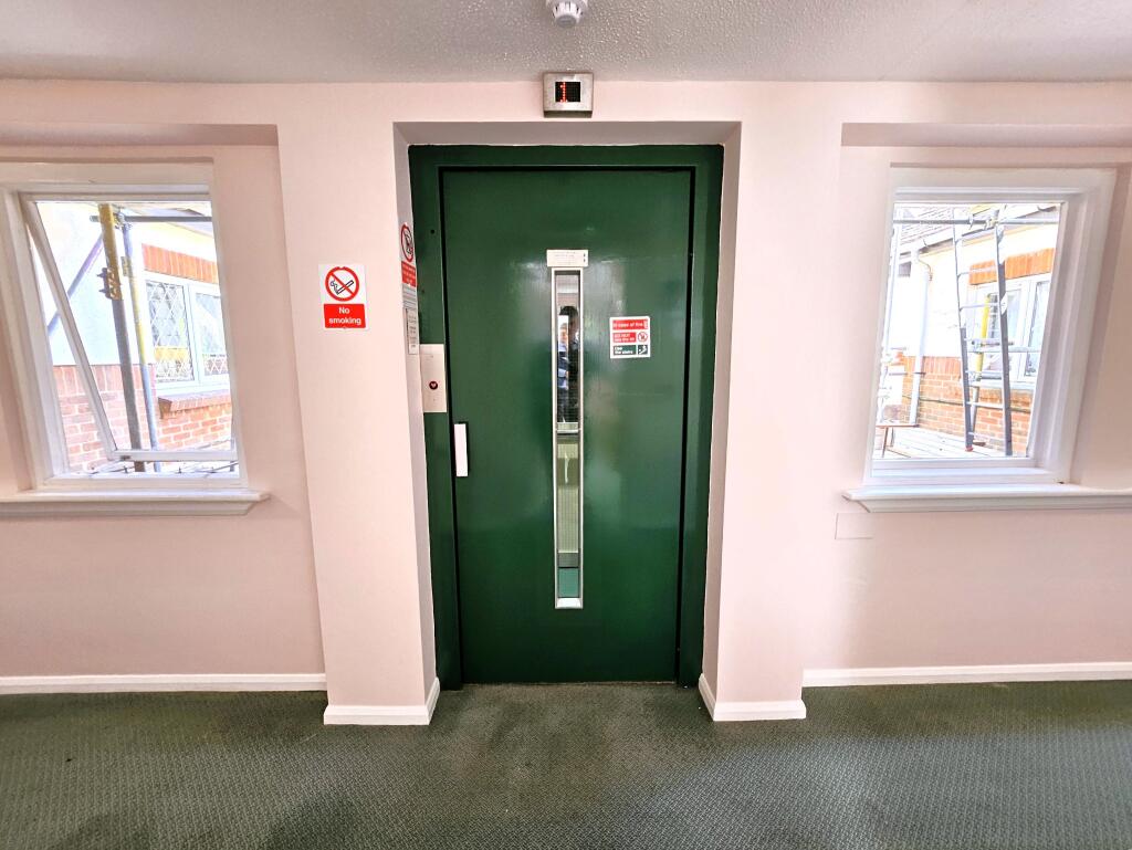 Lift to first floor