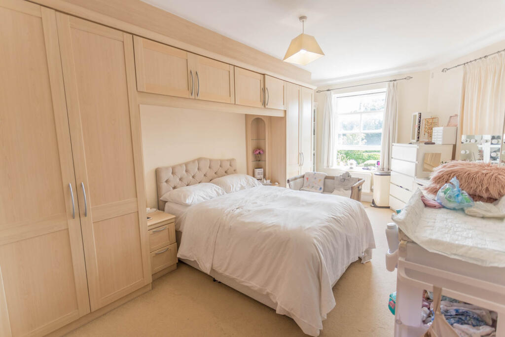 Bedroom 1 with wardrobes