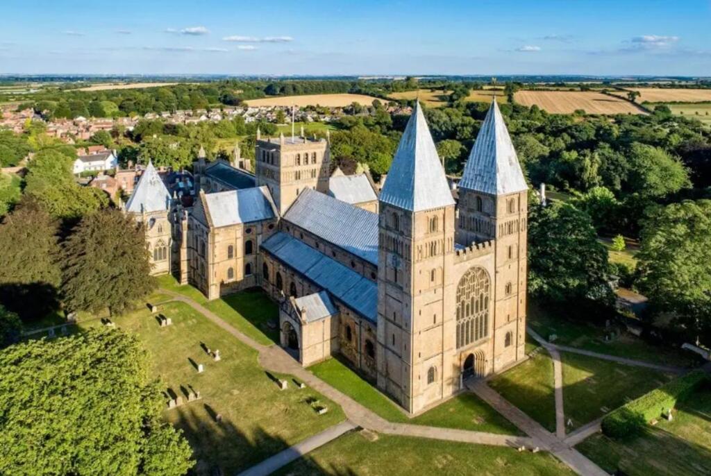 Southwell Minster in the local market town of Southwell