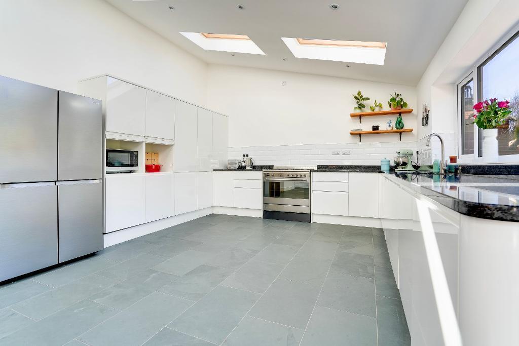 Fitted kitchen with plenty of storage
