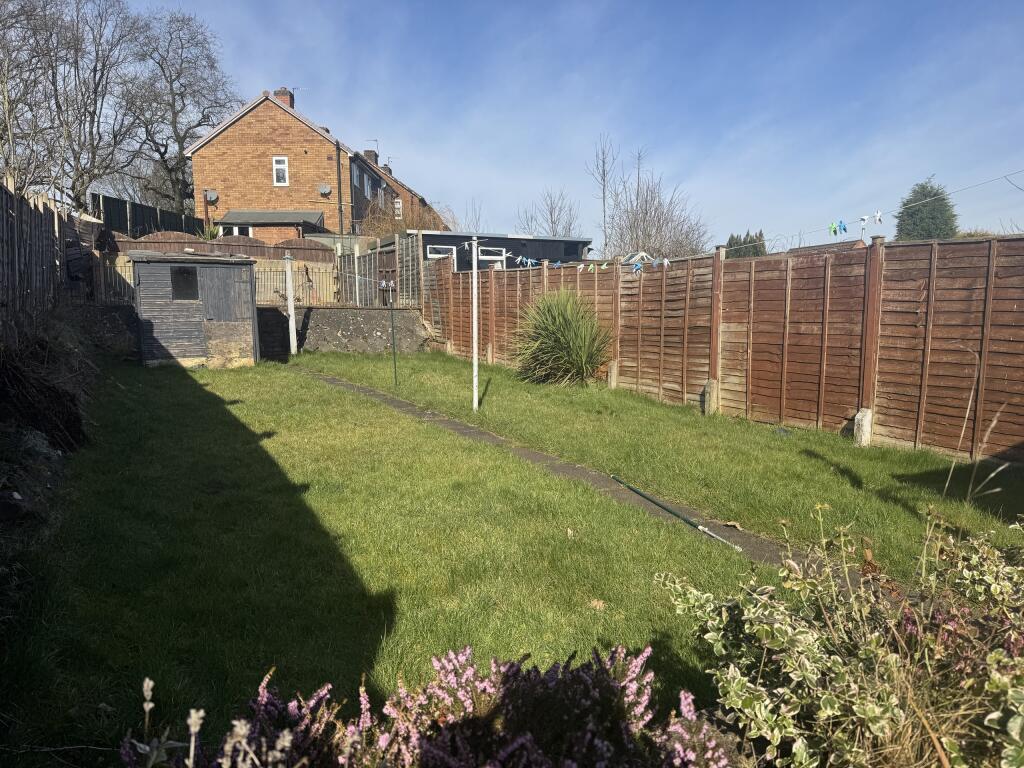Rear garden
