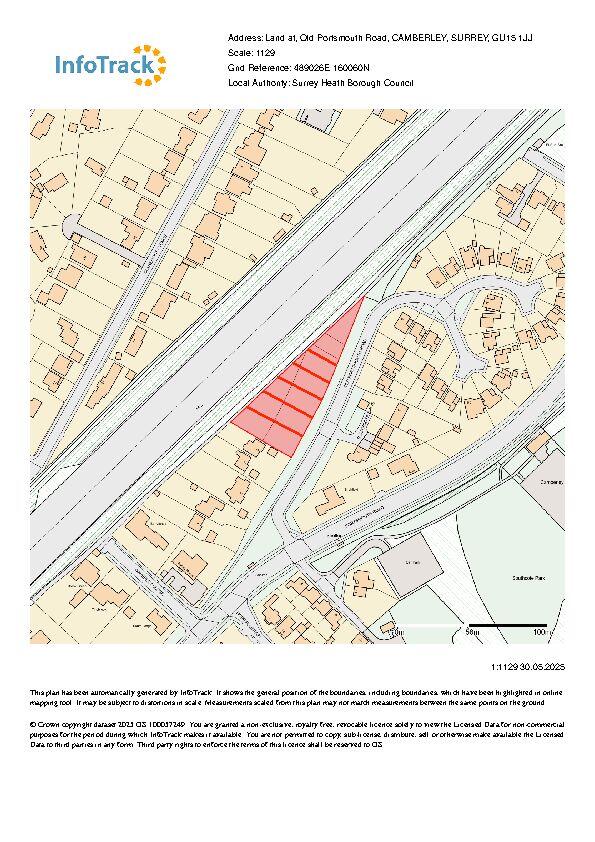OS  Plan - Land At  Old Portsmouth Road  CAMBERLEY  SURREY  GU15 1JJ Copy T202510051931.pdf