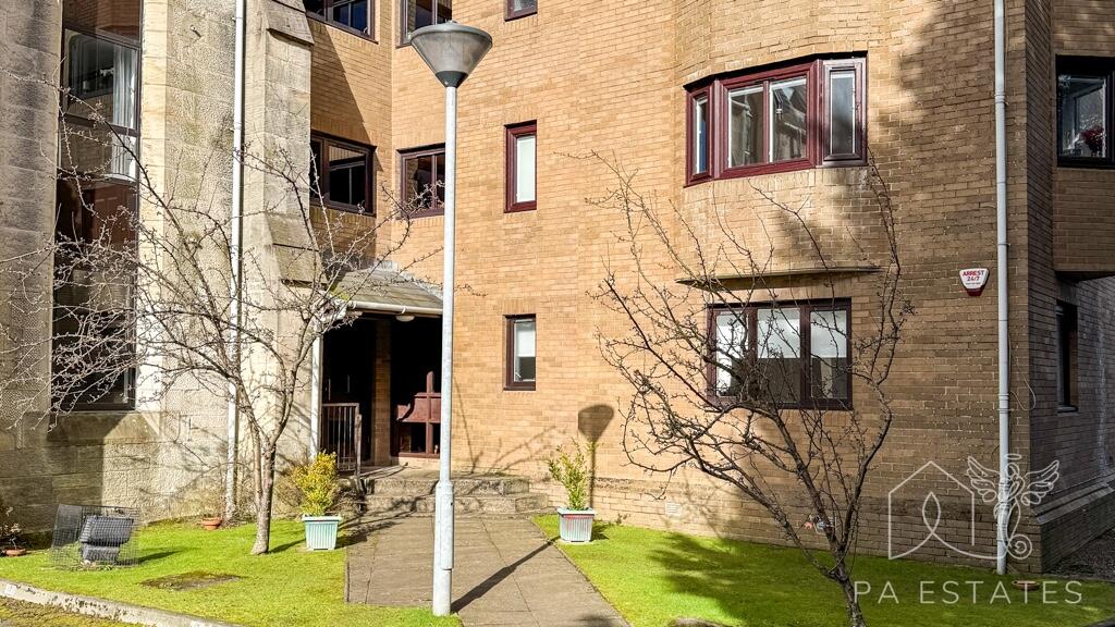 Flat entrance.