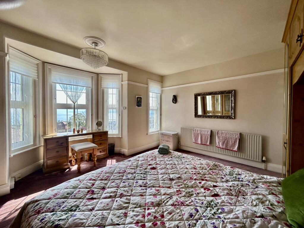 Bedroom One with Sea Views...