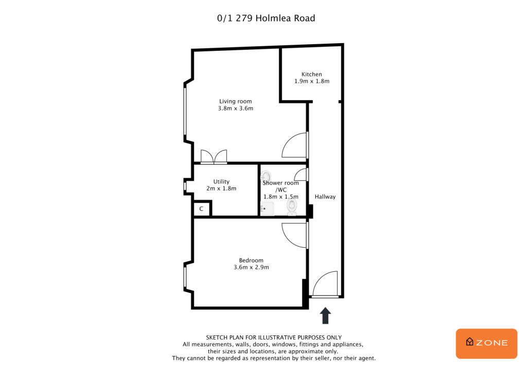 Floor plan 0.1 279 Holmlea Rd