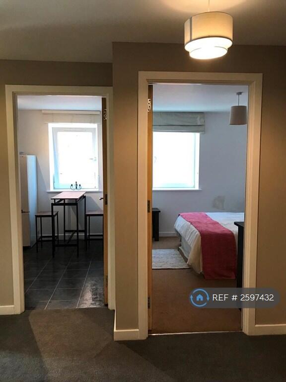 Hallway With New Carpet