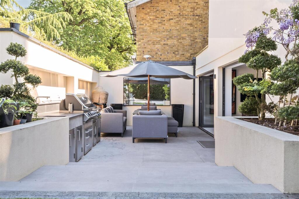 Outside Kitchen/Seating Area