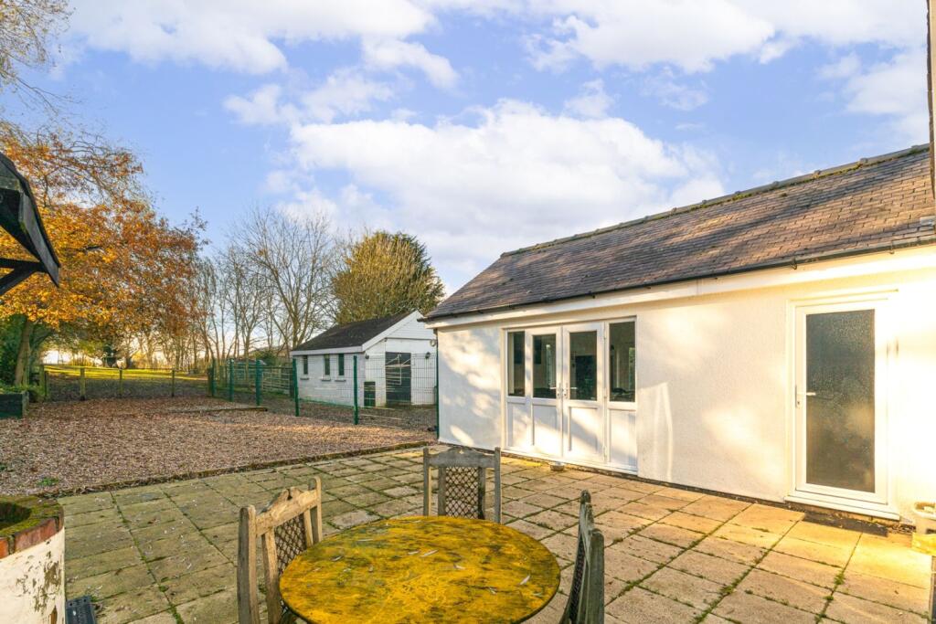 Rear garden