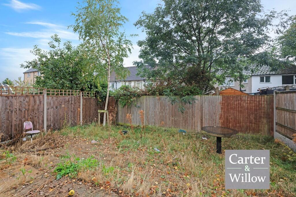 Private rear garden 