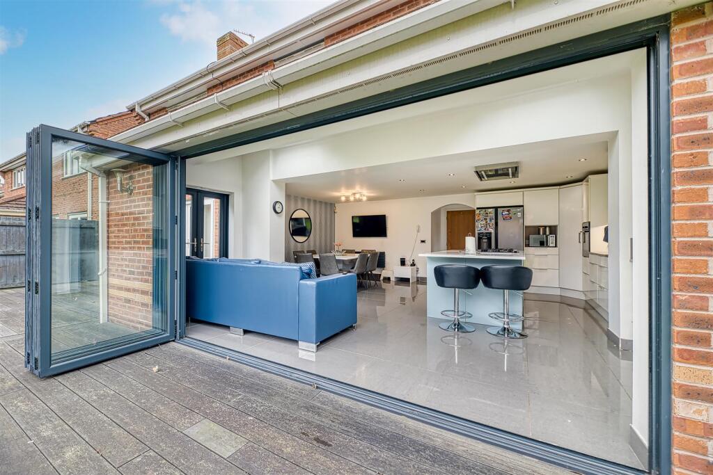 Kitchen Bi-folding doors