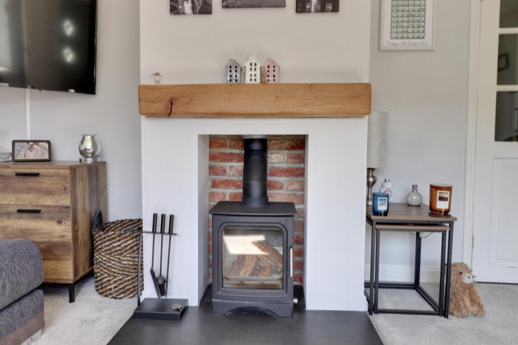 Log burning stove