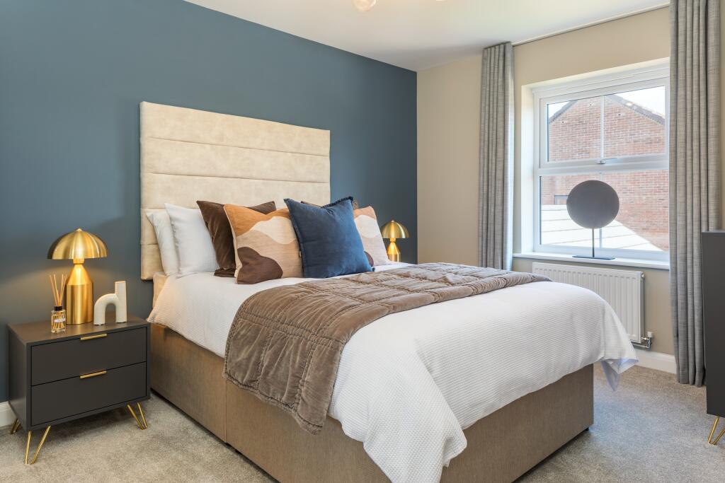 Bedroom in the Hanbury 4 bedroom home