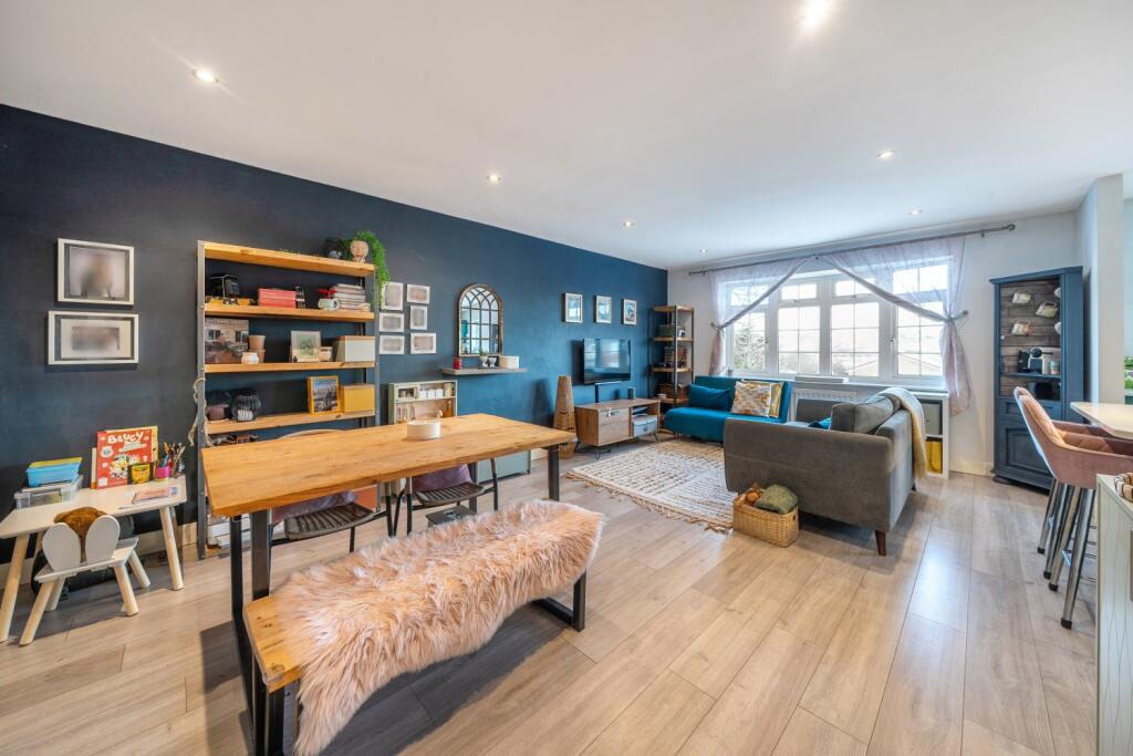 Dining and living area