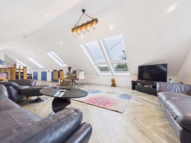 open plan living space