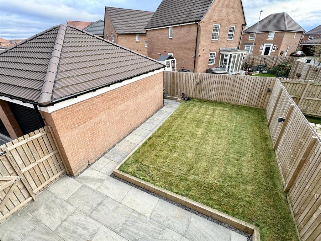 Rear garden