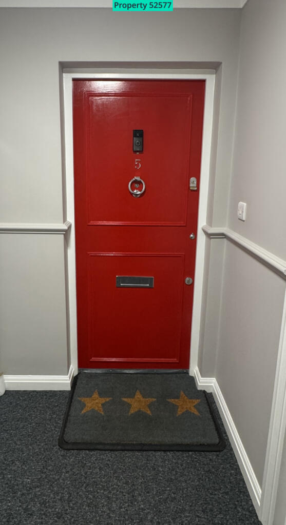 Hallway leading to front door