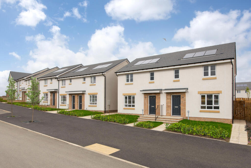 Street scene of 3 bedroom homes