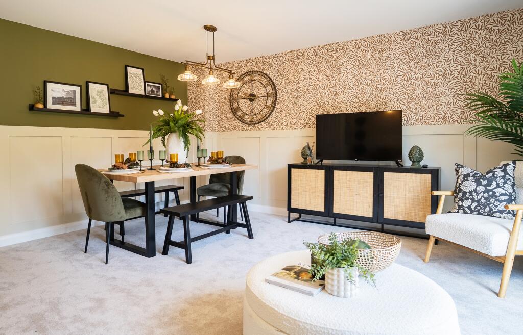 Otters Reach Alder Show Home Lounge